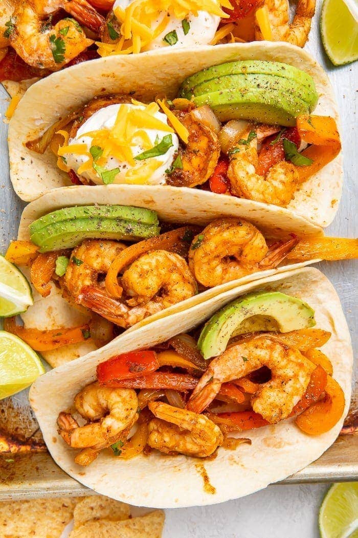 Shrimp Fajitas