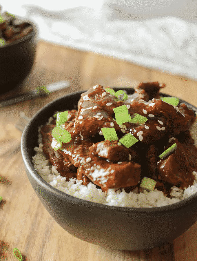 Keto Mongolian beef