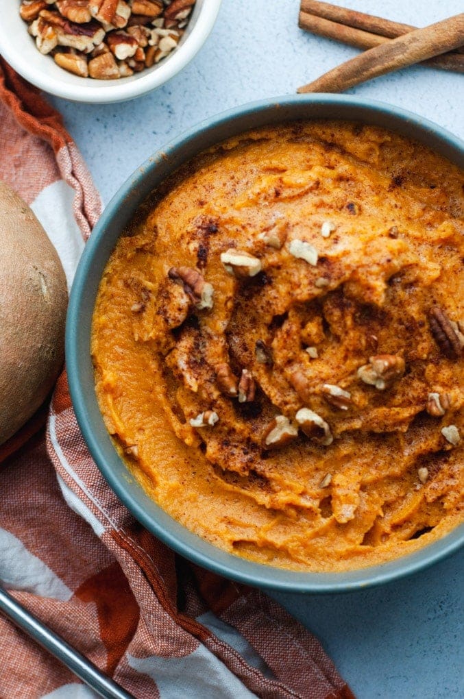 Instant Pot mashed sweet potatoes