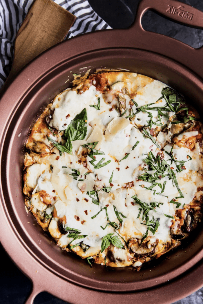 Vegetarian crockpot vegetable casserole