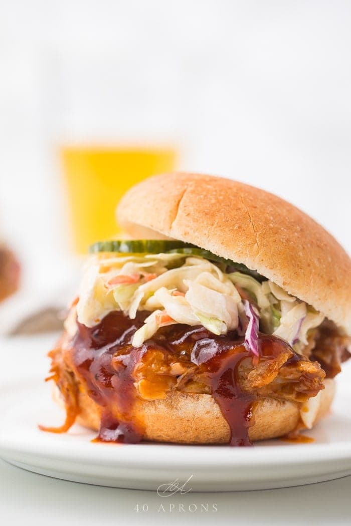 Pulled pork sandwich