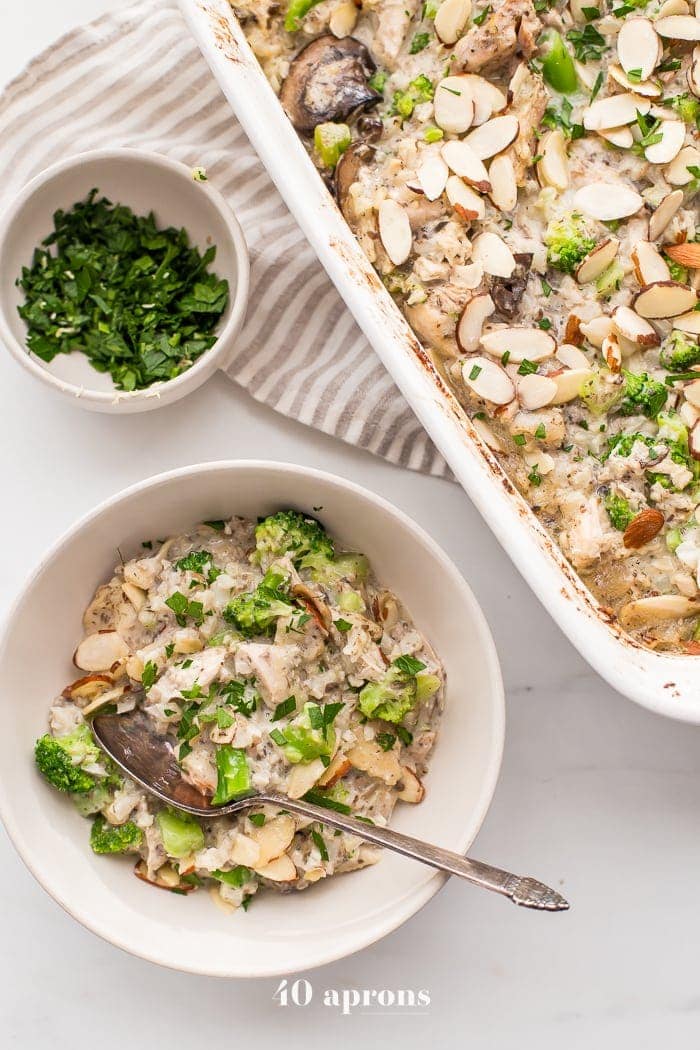 Whole30 chicken casserole