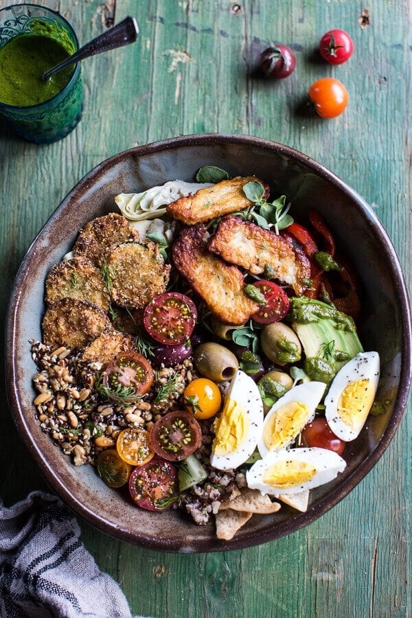 Greek goddess grain bowl recipe