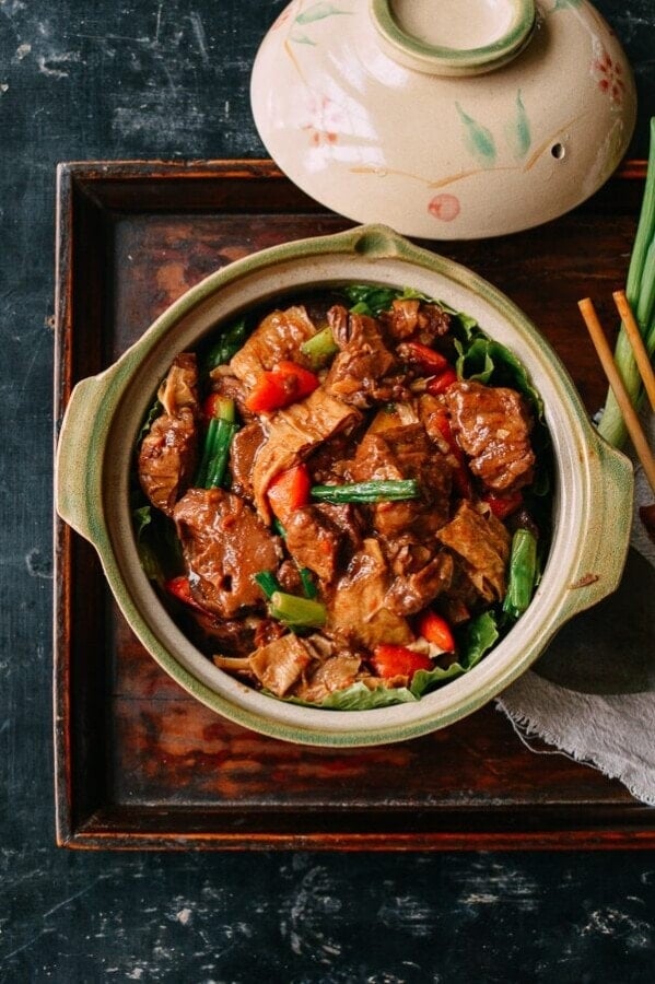 Braised lamb casserole from The Woks of Life