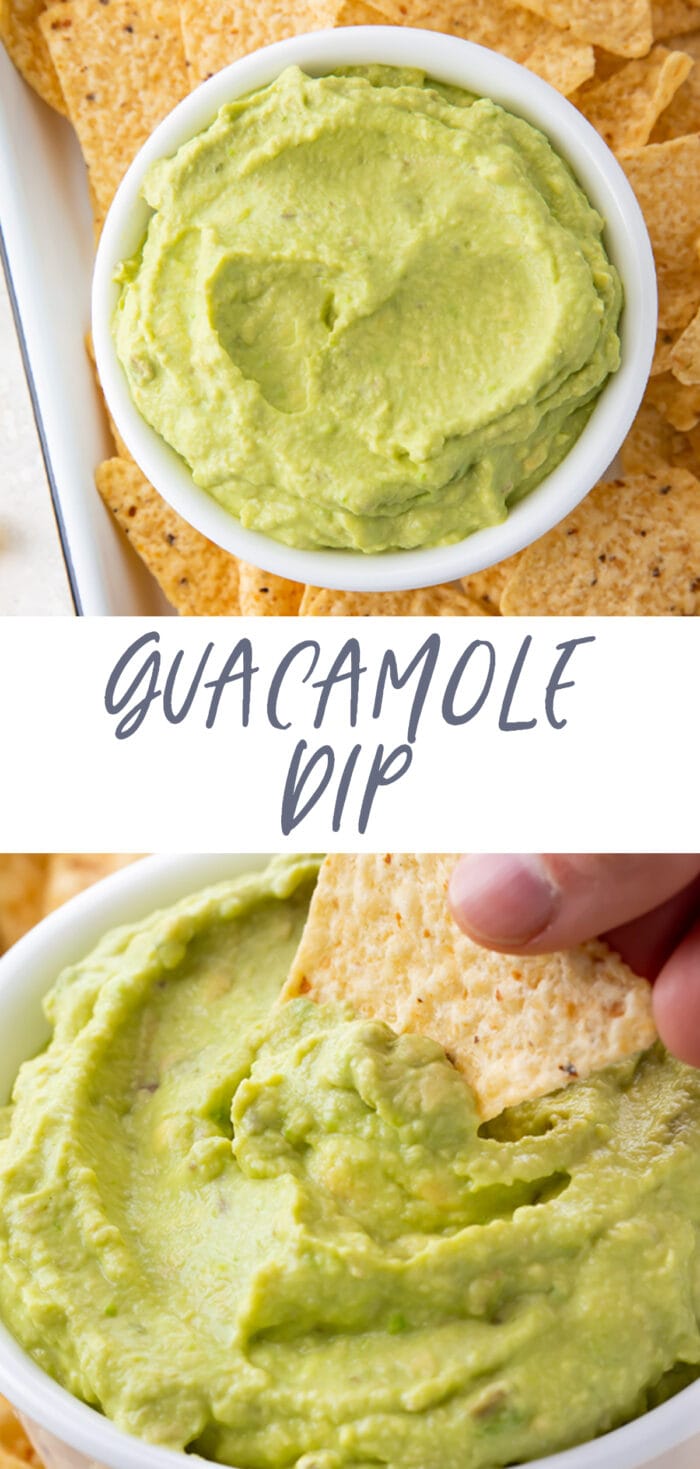 Pin graphic for guacamole dip