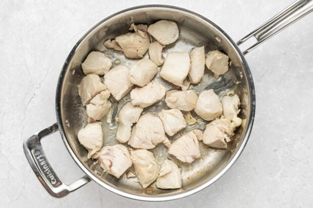 Black pepper chicken step 1