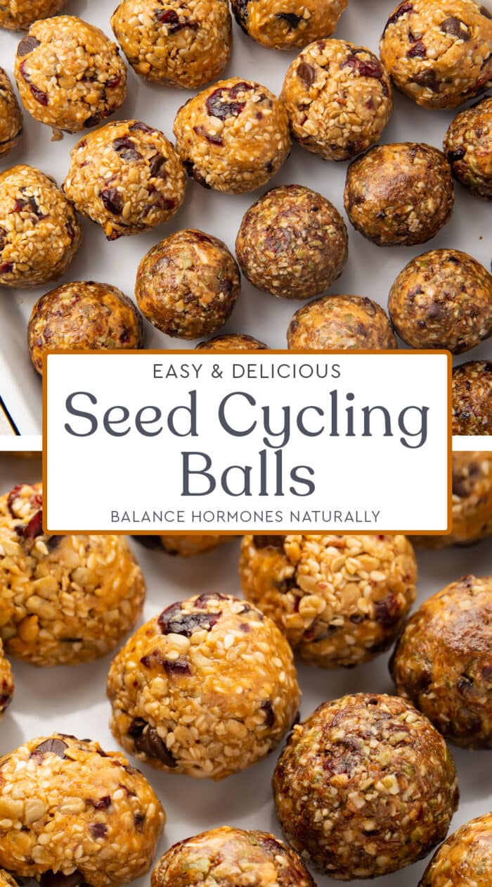 Pin graphic for seed cycling balls