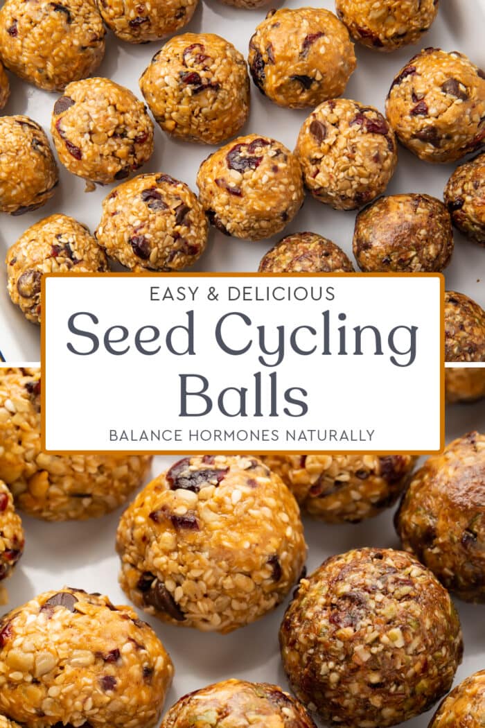 Pin graphic for seed cycling balls