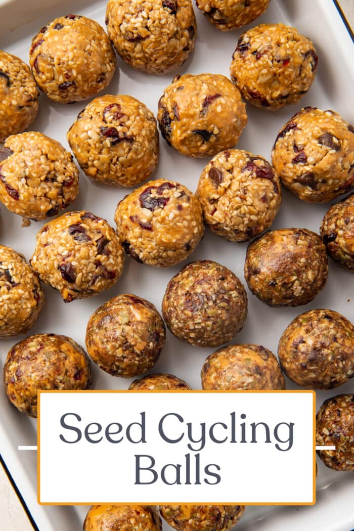 Pin graphic for seed cycling balls