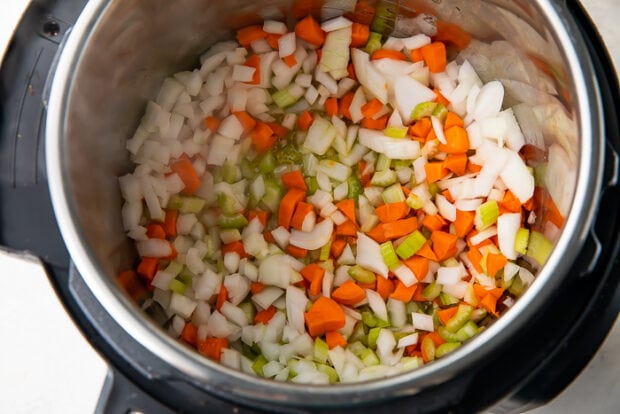 Vegetables in Instant Pot