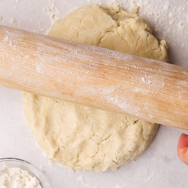 vegan pie crust step 5