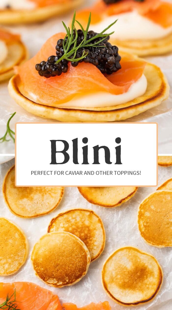 Pin graphic for blini