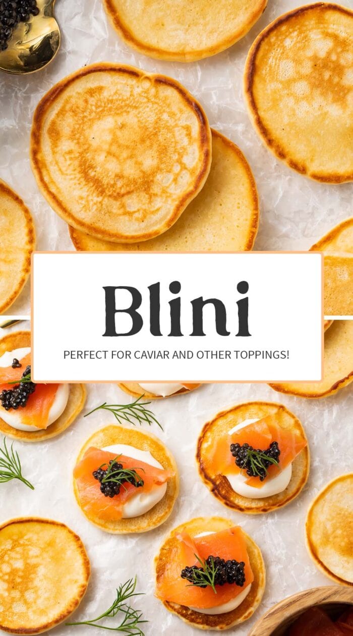 Pin graphic for blini