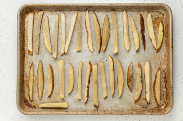 parmesan truffle fries step 2