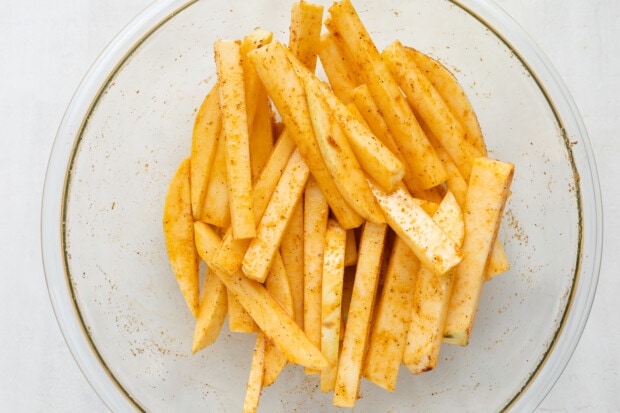 rutabaga fries step 1