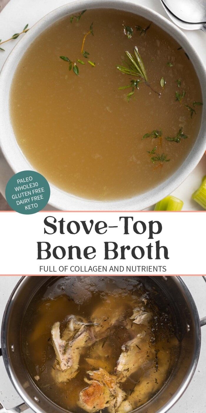 Pin graphic for bone broth.