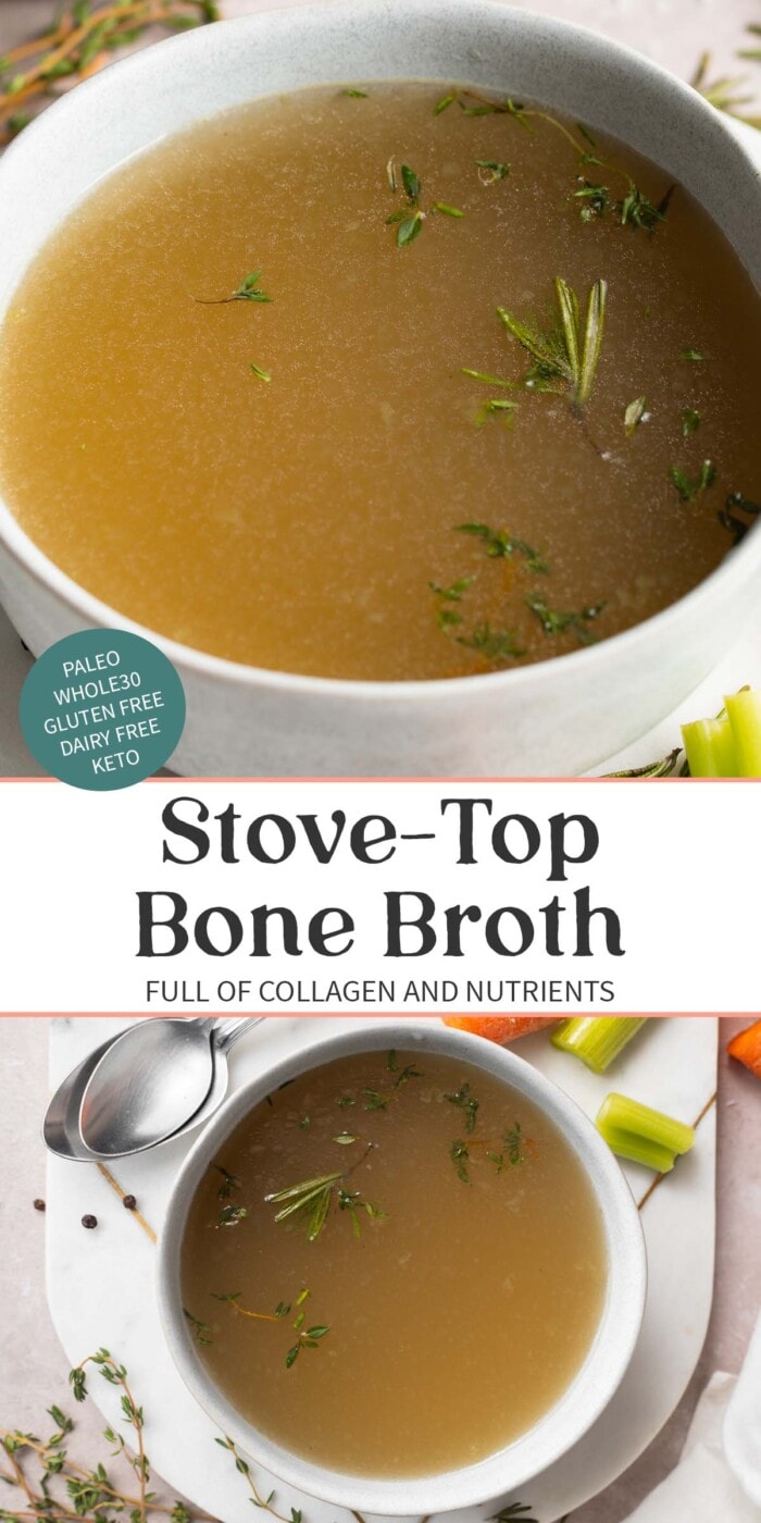 Pin graphic for bone broth.