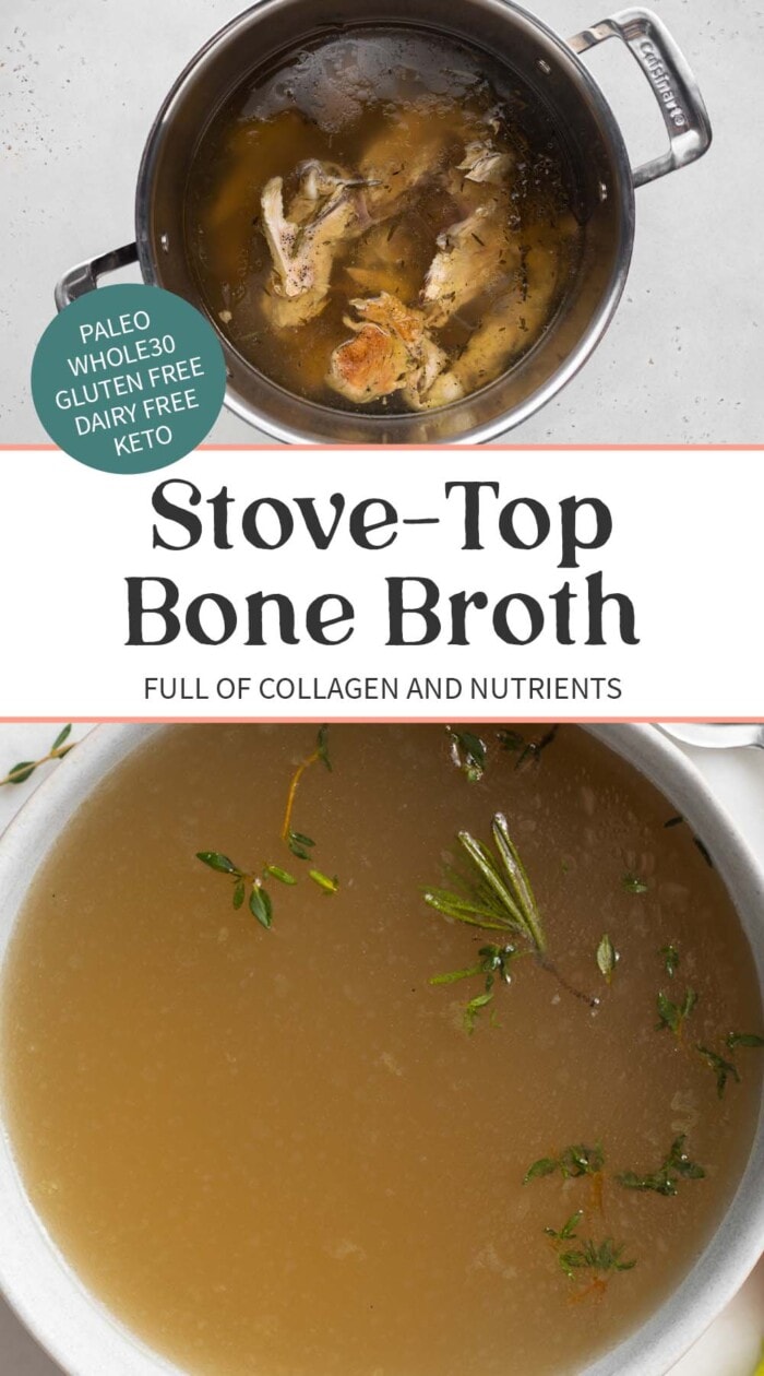 Pin graphic for bone broth.