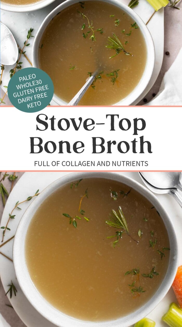 Pin graphic for bone broth.