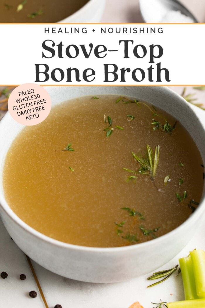 Pin graphic for bone broth.