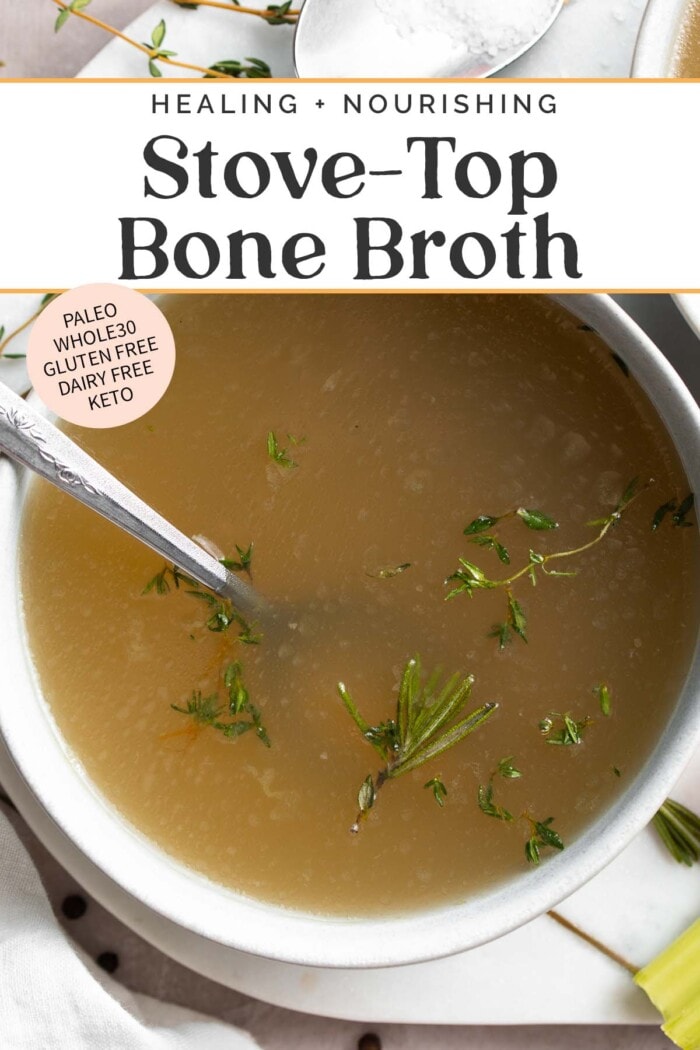 Pin graphic for bone broth.