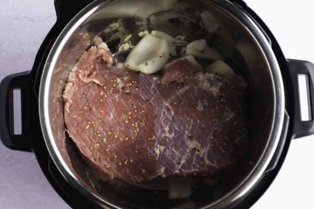 Corned beef brisket in Instant Pot