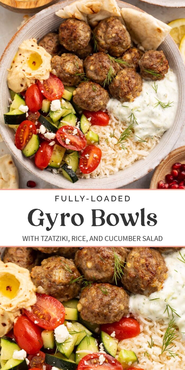 Pin graphic for gyro bowls.