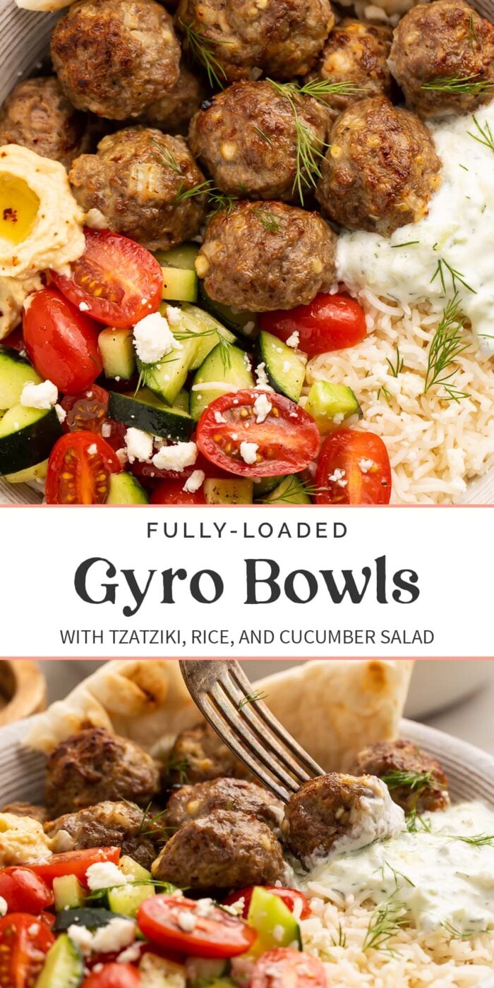 Pin graphic for gyro bowls.