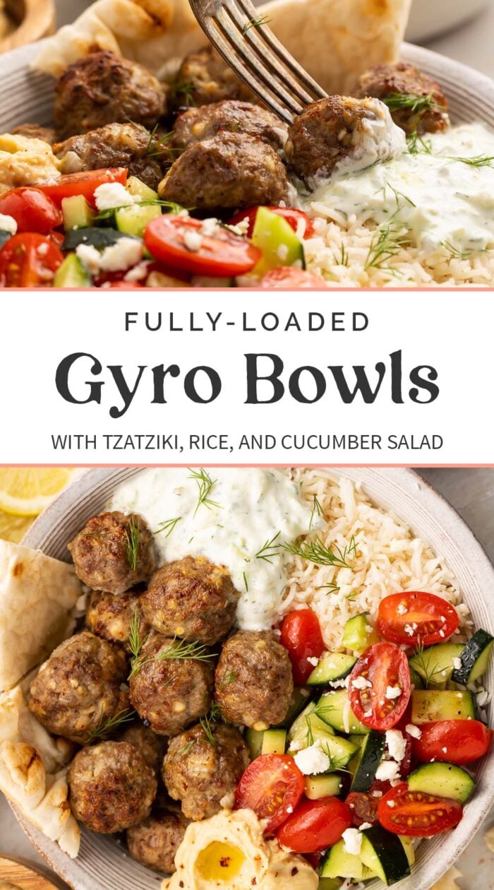 Pin graphic for gyro bowls.