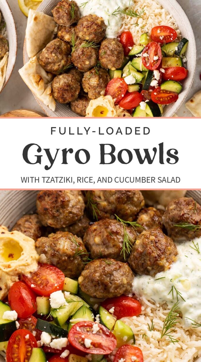 Pin graphic for gyro bowls.