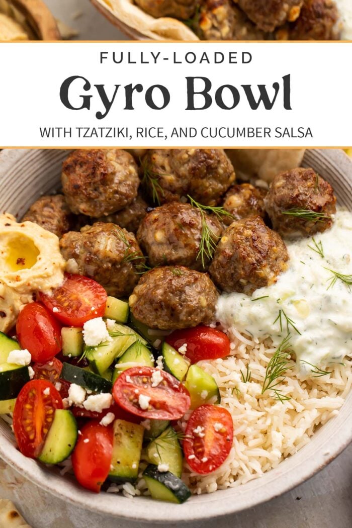 Pin graphic for gyro bowls.