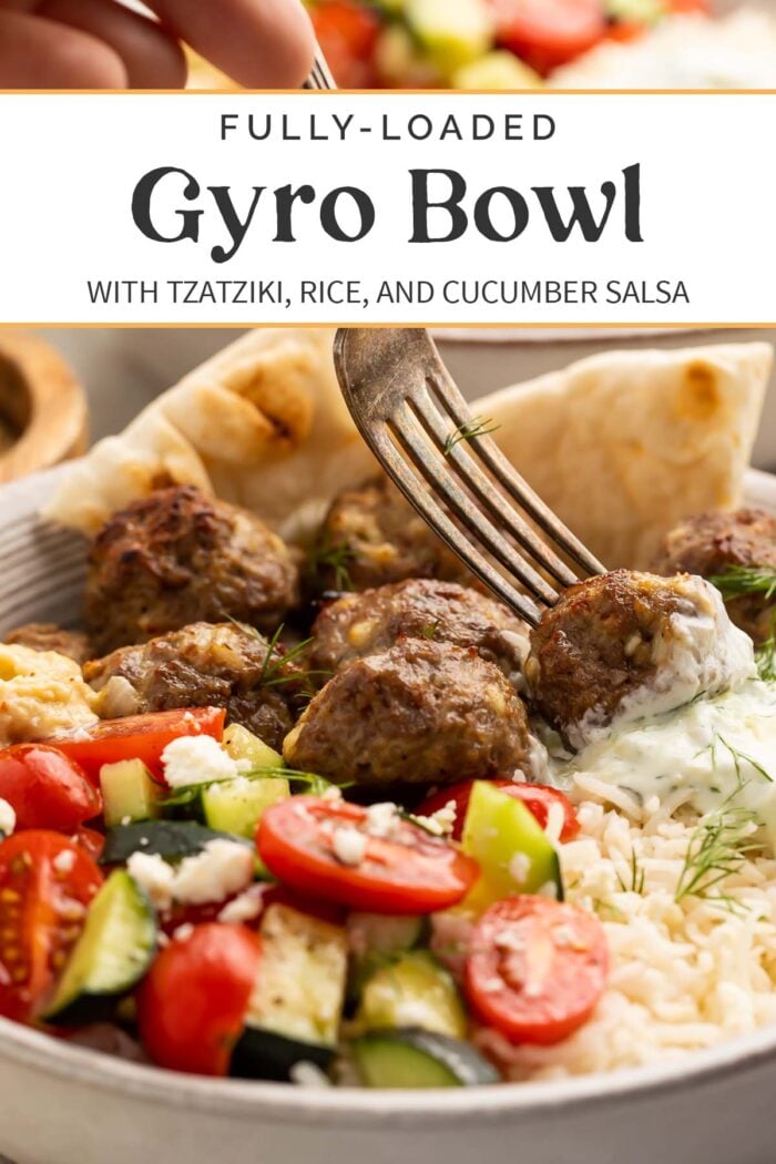 Pin graphic for gyro bowls.