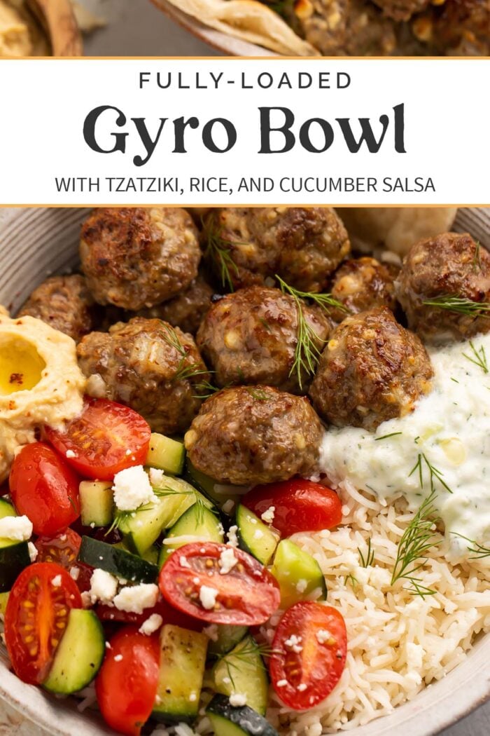 Pin graphic for gyro bowls.