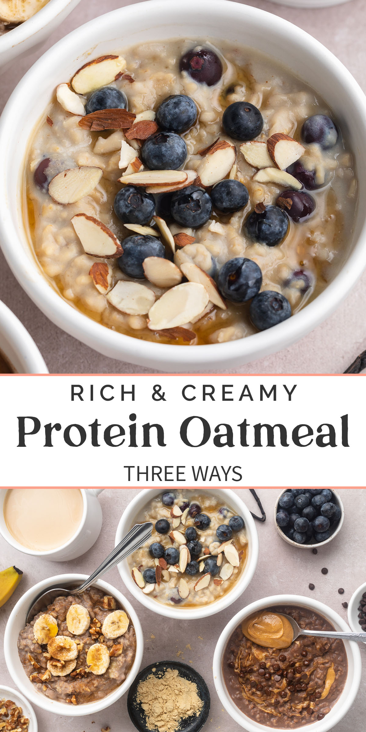 Pin graphic for protein oatmeal.