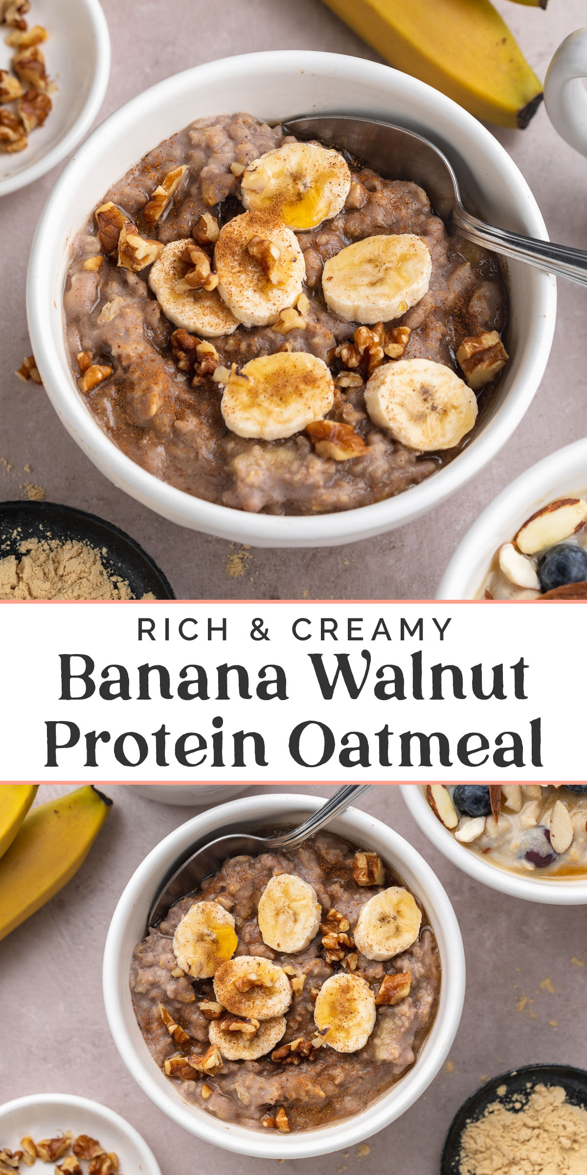 Pin graphic for protein oatmeal.