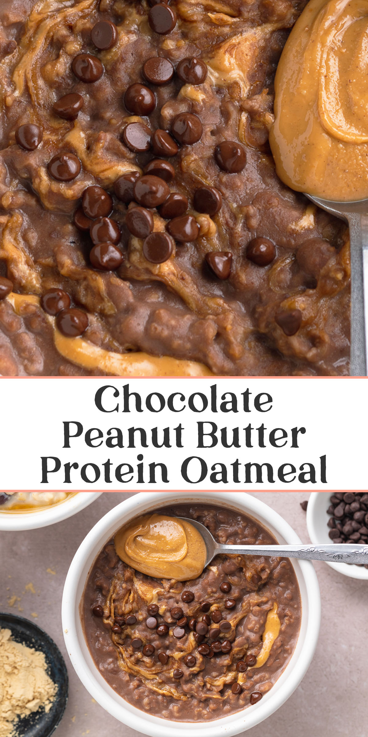 Pin graphic for protein oatmeal.