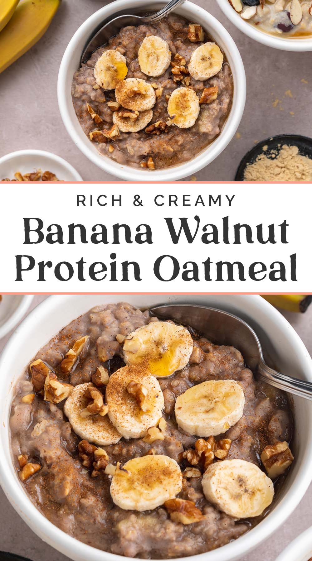 Pin graphic for protein oatmeal.