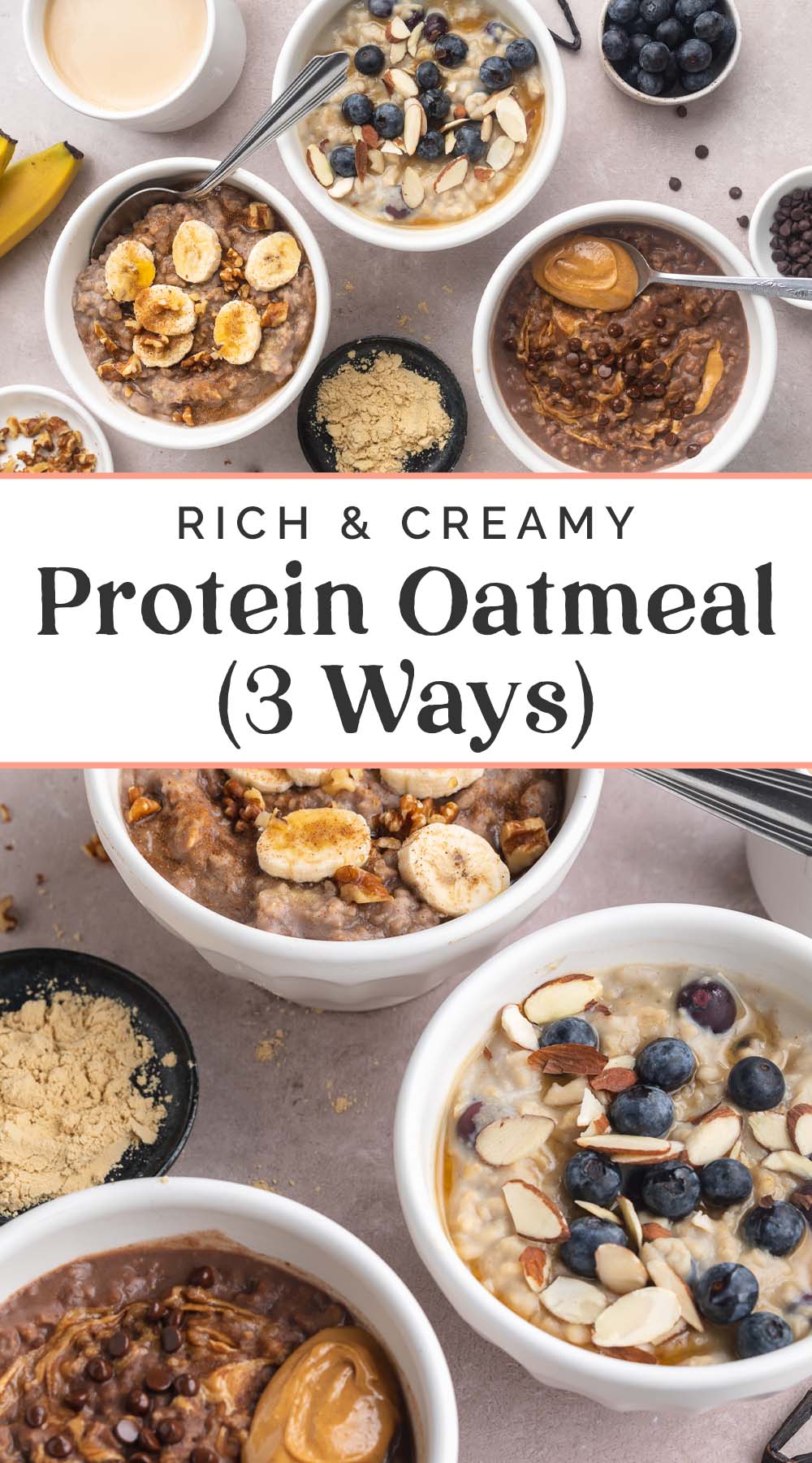 Pin graphic for protein oatmeal.