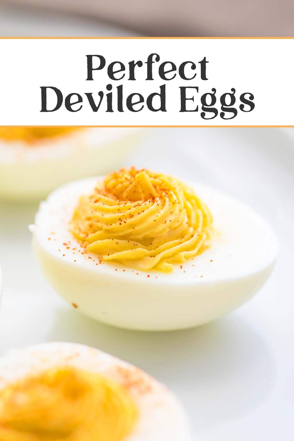 Pin graphic for keto deviled eggs with bacon.