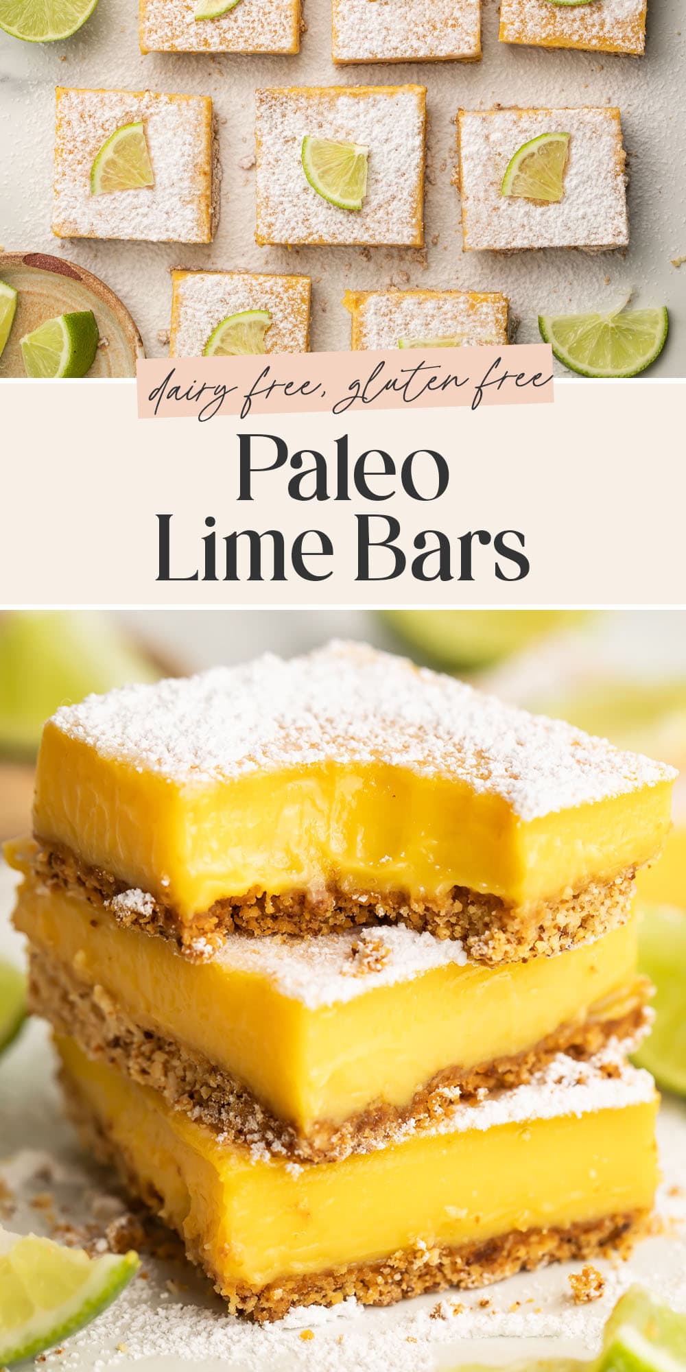 Pin for paleo lime bars.