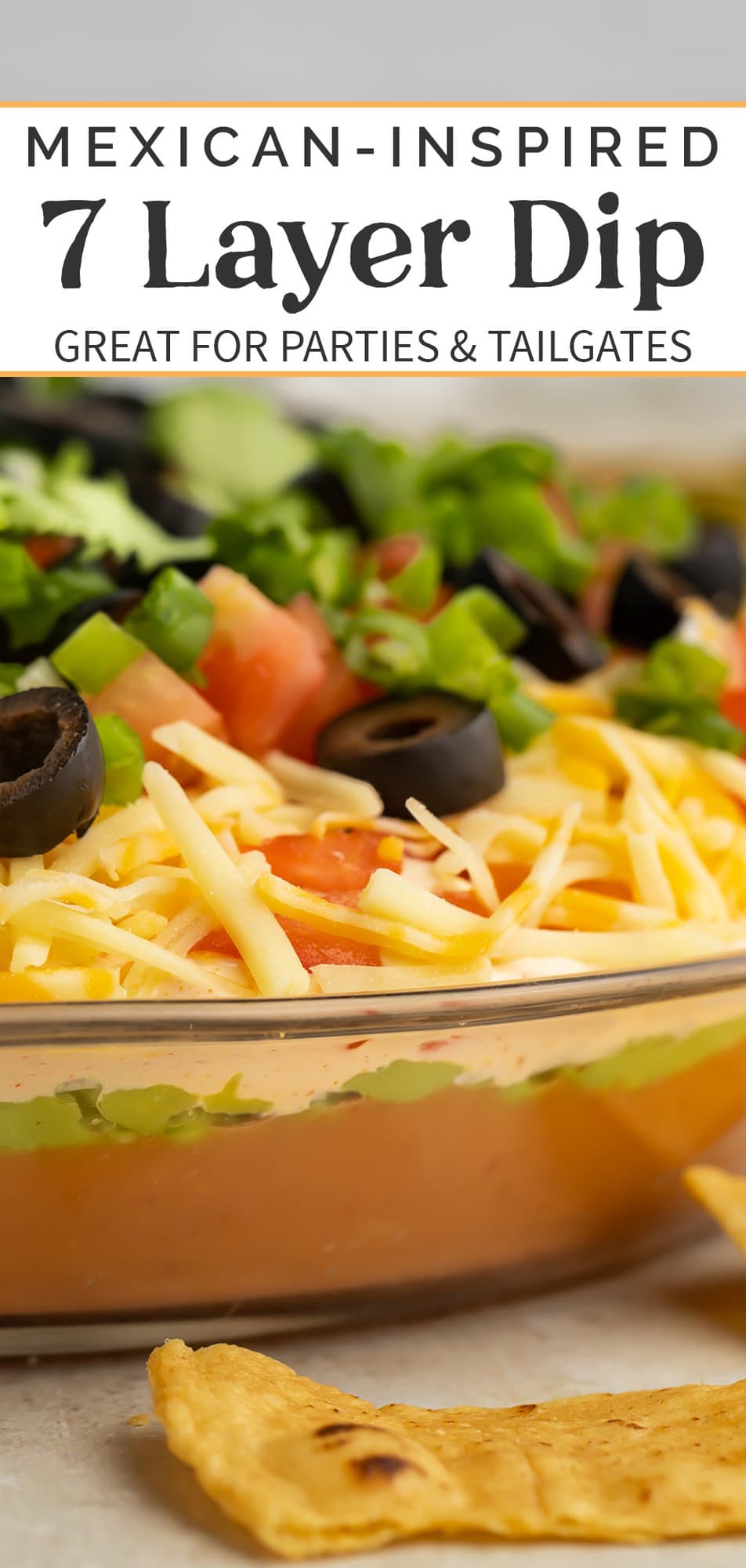 Pin graphic for 7 layer dip.