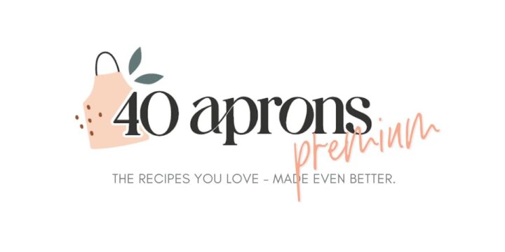 40 Aprons Premium banner.