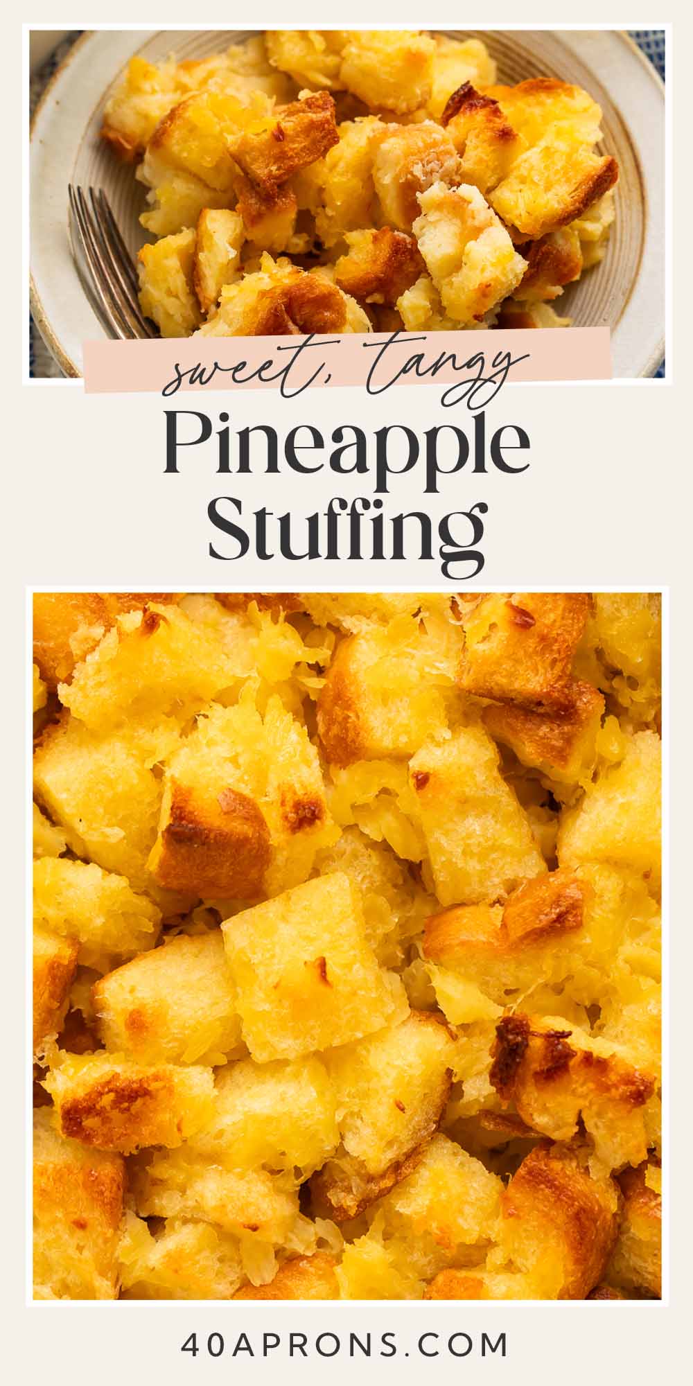 Pin graphic for pineapple stuffing.